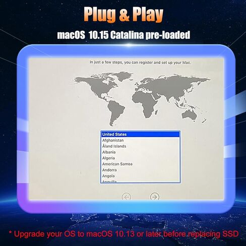 1TB NVMe SSD Upgrade for Apple MacBook Air A1466 A1465 2013-2017, MacBook Pro A1398 A1502 Retina 2013-2015, Mac Pro A1481 2013, iMac A1418 A1419, Mac Mini A1347 2014, Mac Interfacce in Kuwait