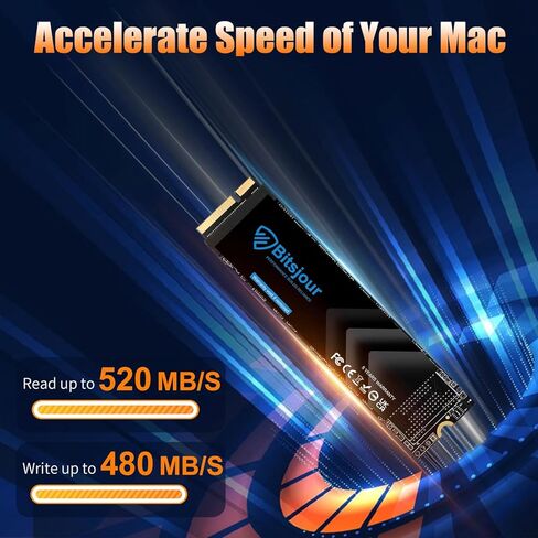 1TB NVMe SSD Upgrade for Apple MacBook Air A1466 A1465 2013-2017, MacBook Pro A1398 A1502 Retina 2013-2015, Mac Pro A1481 2013, iMac A1418 A1419, Mac Mini A1347 2014, Mac Interfacce in Kuwait