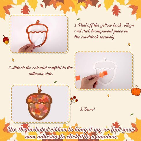 Renbuzhu 40PCS Back to School Apple Crafts Bulk: Tissue Paper Sign Suncatchers, First Day of Classroom Activities DIY Kit, Fall Decorations, Window Stained Glass Effect Art Supplies in Saudi Arabia