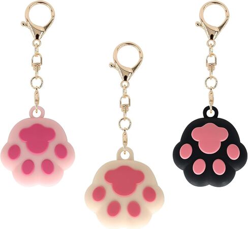 MC Fashion 2 Pack Cute 3D Cartoon Keychain for AirTags, Soft Silicone Cover with Key Ring 2 Pack in Saudi Arabia