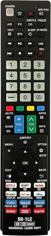 RIVIERA GB118WJSA Replacement Universal Remote Control Use for Most Sharp TV Compatible with Sharp AQUOS TV GB004WJSA GB005WJSA GA890WJSA GB105WJSA GA935WJSAE in Saudi Arabia