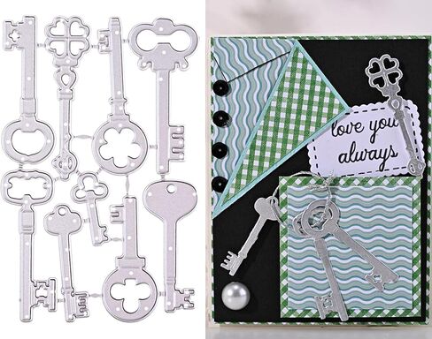 DIY Scrapbooking Artist Saw Bucket Tool Set Cutting Dies, Metal Cutting Dies Stencils for DIY Scrapbooking Decorative Embossing Suit Paper Cards Die Cutting Template Whole Approximate Size 9.8x6.7cm in Kuwait