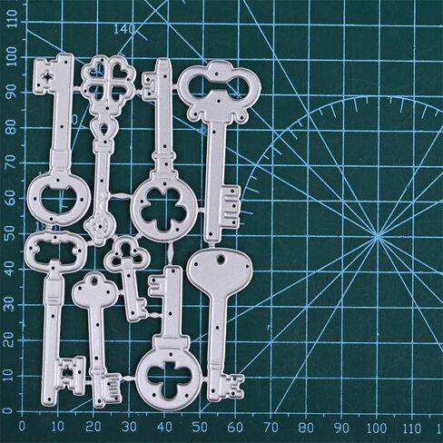 DIY Scrapbooking Artist Saw Bucket Tool Set Cutting Dies, Metal Cutting Dies Stencils for DIY Scrapbooking Decorative Embossing Suit Paper Cards Die Cutting Template Whole Approximate Size 9.8x6.7cm in Kuwait