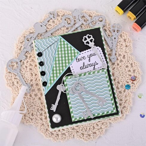 DIY Scrapbooking Artist Saw Bucket Tool Set Cutting Dies, Metal Cutting Dies Stencils for DIY Scrapbooking Decorative Embossing Suit Paper Cards Die Cutting Template Whole Approximate Size 9.8x6.7cm in Kuwait