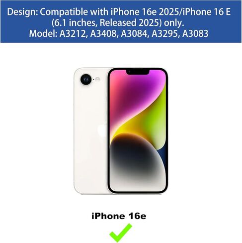 Ailiber for iPhone 16 Plus Case with Belt Clip, iPhone 16+ Holster Case with Screen Protector, Swivel Kickstand Holder, Slim Shockproof Shell Full Body Pouch Phone Cover for iPhone 16 Plus+-Black in Saudi Arabia