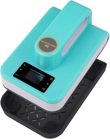 Mecolour Heat Mini Machine ، حديد حرارة صغيرة مع 3 إعدادات حرارة ، وتسخين بالتساوي للحرف اليدوية ، والقميص ، والأحذية ، والقبعات ، والوسائد ، والمزيد من مشاريع نقل التدفئة in Kuwait