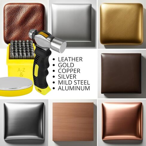 9 PCS Metal Number Stupling Kit - 1/4 بوصة من الصلب ، مجموعة طوابع ، مجموعة ختم ، مجموعة ، مجموعة ، مجموعة ختم المجوهرات المعدنية ، طقم طين ، رسائل وأرقام ، in Kuwait