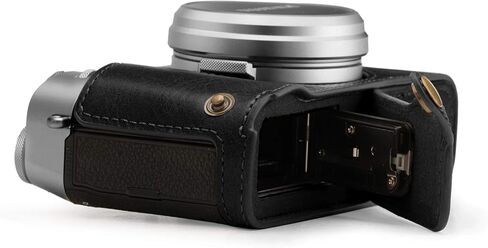 MegaGear MG1960 Ever Ready Genuine Leather Camera Case Compatible with Fujifilm X-S10 - Brown in Kuwait