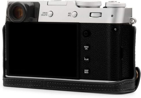 MegaGear MG1960 Ever Ready Genuine Leather Camera Case Compatible with Fujifilm X-S10 - Brown in Kuwait