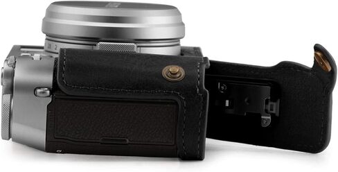 MegaGear MG1960 Ever Ready Genuine Leather Camera Case Compatible with Fujifilm X-S10 - Brown in Kuwait