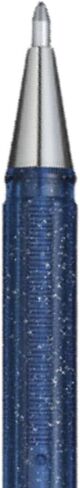 Pentel K110 Dual Hybrid Dual Metallic Gel Rollerball Pen Pack من الجل اللامع 1 2 تأثيرات ألوان مختلفة على الخشب الفاتح/الورق الداكن 0,5 مم أخضر/ميت. بلاو in Saudi Arabia