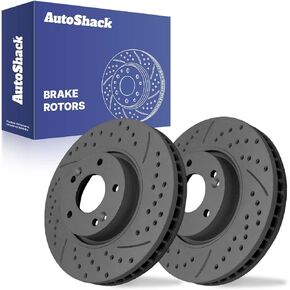 Autoshack Brake Rotors Rotors Front Brake Rotor Kit لـ Kia Forte Koup Rondo Forte 2011-2016 Optima Sportage 2012-2018 Forte5 2006-2016 Hyundai Sonata 2010-2015 Tucson 2013-2017 Veloster R41429PR in Kuwait