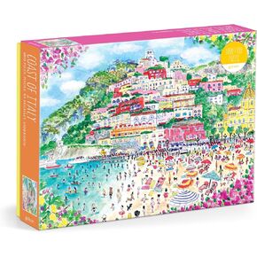 Galison Colors of Porto – 500 Piece Michael Storrings Jigsaw Puzzle Featuring Beautiful Artwork of A Summer Portugal Scene in Kuwait