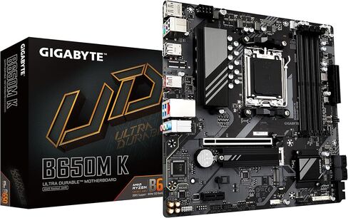 Gigabyte B850M DS3H AMD AM5 LGA 1718 اللوحة الأم ، MATX ، DDR5 ، 2x M.2 ، PCIE 5.0 ، USB-C ، 2.5GBE LAN ، EZ-LATCH ، ضمان لمدة 5 سنوات in Kuwait