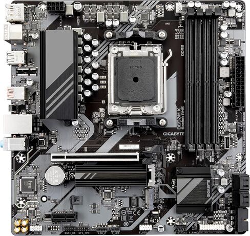 Gigabyte B850M DS3H AMD AM5 LGA 1718 اللوحة الأم ، MATX ، DDR5 ، 2x M.2 ، PCIE 5.0 ، USB-C ، 2.5GBE LAN ، EZ-LATCH ، ضمان لمدة 5 سنوات in Kuwait