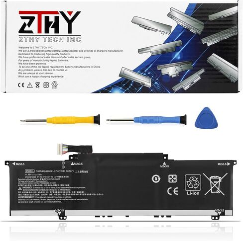 ZTHY GH02XL Laptop Battery Replacement for HP Chromebook 11 11A G8, 14 G6, X360 11 G3, 14A-CA 14A-NA 14A-CA0257 14A-NA0010DS 14A-NA0010NR Series GHO2XL HSTNN-IB9C L75783-005 L75253-2C1 7.7V 47.3Wh in Saudi Arabia