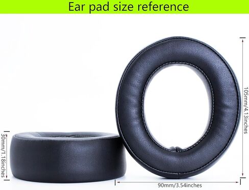 Replacement earpads are Compatible with Corsair HS70/Pro HS60/Pro HS75 XB HS50/Pro Headphones. Made of Soft Cotton Memory Foam, Replacement Ear Pads for Repair Accessories (Black) in Kuwait