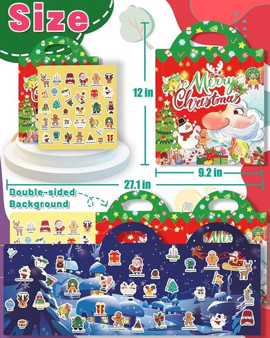 Easter Sticker Books for Kids, Easter Basket Stuffers Reusable Sticker Books for Toddlers, Travel Toys Activities Crafts Birthday Gifts for Boys Girls Kids in Kuwait