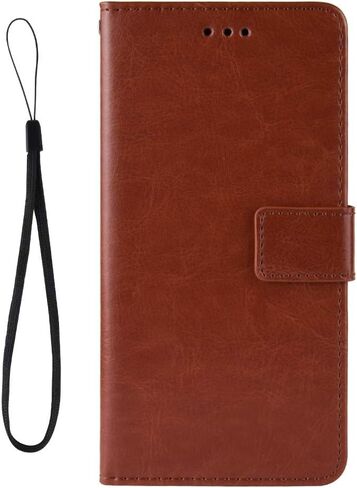 Case for Samsung Galaxy XCover Pro,Flip Leather Wallet Cover Case for Samsung SM-G715FN/DS Galaxy XCover Pro 2020 / SM-G715U1 SM-G715U SM-G715A SM-G715V SM-G715W SM-G715FN Case Black in Saudi Arabia