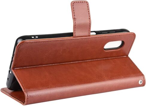 Case for Samsung Galaxy XCover Pro,Flip Leather Wallet Cover Case for Samsung SM-G715FN/DS Galaxy XCover Pro 2020 / SM-G715U1 SM-G715U SM-G715A SM-G715V SM-G715W SM-G715FN Case Black in Saudi Arabia