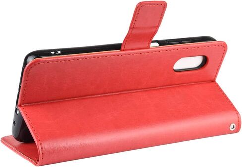 Case for Samsung Galaxy XCover Pro,Flip Leather Wallet Cover Case for Samsung SM-G715FN/DS Galaxy XCover Pro 2020 / SM-G715U1 SM-G715U SM-G715A SM-G715V SM-G715W SM-G715FN Case Black in Saudi Arabia