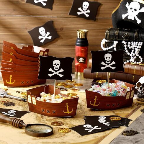 24 Pcs Hawaii Luau Theme Party Decorations Set Disposable Paper Food Serving Tray Boats Tray with Bamboo Sticks for Concession Food Condiment Carnivals Tropical Aloha Party Supplies in Saudi Arabia