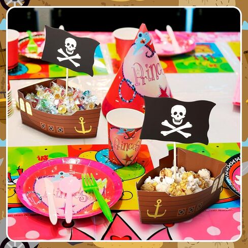 24 Pcs Hawaii Luau Theme Party Decorations Set Disposable Paper Food Serving Tray Boats Tray with Bamboo Sticks for Concession Food Condiment Carnivals Tropical Aloha Party Supplies in Saudi Arabia
