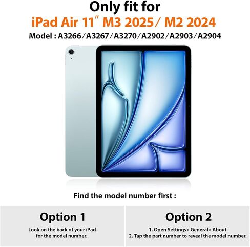 SEYMAC for iPad Pro 11 Inch Case 4th/ 3rd/ 2nd/ 1st Gen, Shockproof Protective Case with Screen Protector, 360° Rotating Hand Strap &Stand, Shoulder Strap for iPad Pro 11, Light Blue+Grey in Saudi Arabia