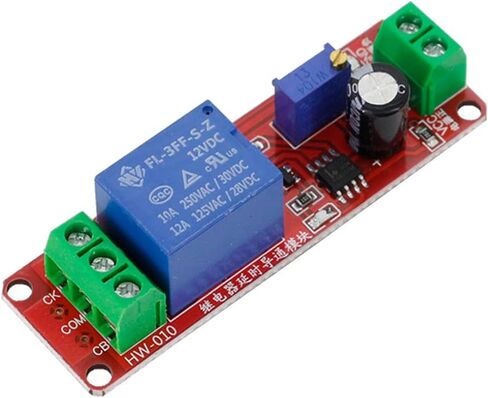 1 PCS NE555 Timer Switch Adjustable Module Time Delay Relay Module DC 5V Delay Relay Shield in Saudi Arabia