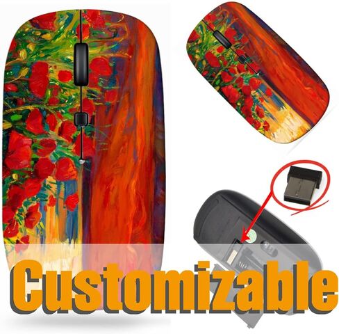 Maizi USB Mouse Wireless for Personal Computer Laptop MacBookUsb mouses معرف الصورة اللاسلكي: 27872683 Mouse Purple Travel Mouse 2.4G USB مصنوع في الولايات المتحدة الأمريكية in Kuwait