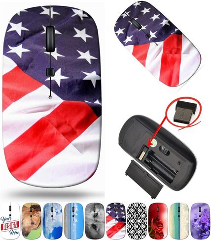 Maizi USB Mouse Wireless for Personal Computer Laptop MacBookUsb mouses معرف الصورة اللاسلكي: 27872683 Mouse Purple Travel Mouse 2.4G USB مصنوع في الولايات المتحدة الأمريكية in Kuwait