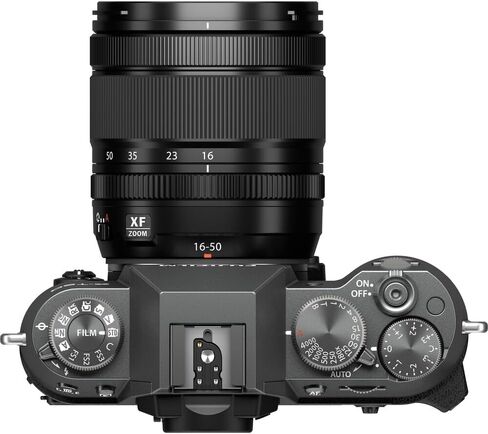 Fujifilm X-T50 Mirrorless Digital Camera XF16-50mmF2.8-4.8 R LM WR Lens Bundle Kit with 64GB Tough UHS-II SDXC Memory Card + Camara Bag + Cleaning kit + Micro HDMI Cable + More Accessories - Black in Saudi Arabia