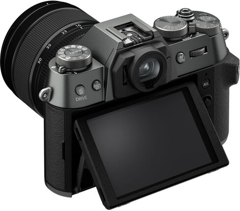 Fujifilm X-T50 Mirrorless Digital Camera XF16-50mmF2.8-4.8 R LM WR Lens Bundle Kit with 64GB Tough UHS-II SDXC Memory Card + Camara Bag + Cleaning kit + Micro HDMI Cable + More Accessories - Black in Saudi Arabia