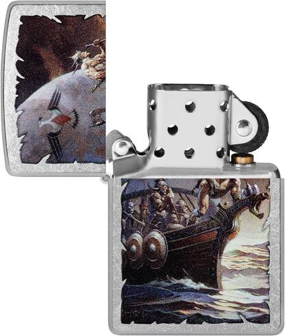 Zippo Knight and Dragon Design 540 Matte Pocket Wighter in Kuwait