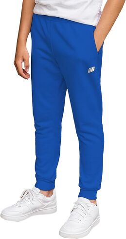 New Balance Boys' Jogger Pants - Lightweight Fleece Joggers for Boys - Athletic Performance Boys Jogger Sweatpants (8-20) in Saudi Arabia