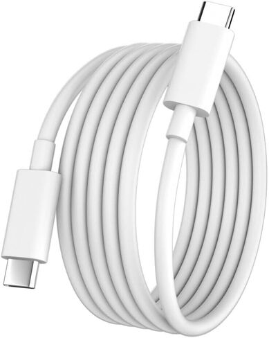 6ft USB C إلى USB C شحن كابل 65W النوع C CPAPOP شحن الحبل لـ HP Specter Envy Dell Chromebook Thinkpad Yoga Asus Acer ، ل Samsung MacBook Pro Mini Computer Cable Cable in Kuwait