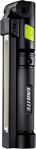 Unilite IL-425R مصباح عمل LED قابل لإعادة الشحن للجيب 425 لومن، ضوء فحص مغناطيسي قابل للطي، شحن USB-C، مقاوم للصدمات، جسم ألومنيوم صغير الحجم in Saudi Arabia