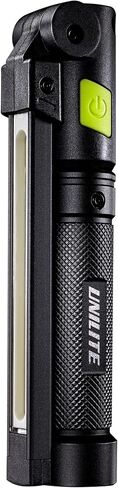 Unilite IL-425R مصباح عمل LED قابل لإعادة الشحن للجيب 425 لومن، ضوء فحص مغناطيسي قابل للطي، شحن USB-C، مقاوم للصدمات، جسم ألومنيوم صغير الحجم in Saudi Arabia