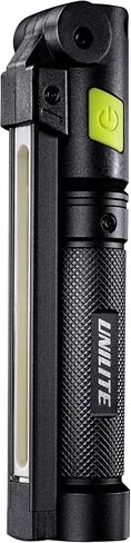 Unilite IL-425R مصباح عمل LED قابل لإعادة الشحن للجيب 425 لومن، ضوء فحص مغناطيسي قابل للطي، شحن USB-C، مقاوم للصدمات، جسم ألومنيوم صغير الحجم in Saudi Arabia