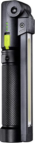 Unilite IL-425R مصباح عمل LED قابل لإعادة الشحن للجيب 425 لومن، ضوء فحص مغناطيسي قابل للطي، شحن USB-C، مقاوم للصدمات، جسم ألومنيوم صغير الحجم in Saudi Arabia