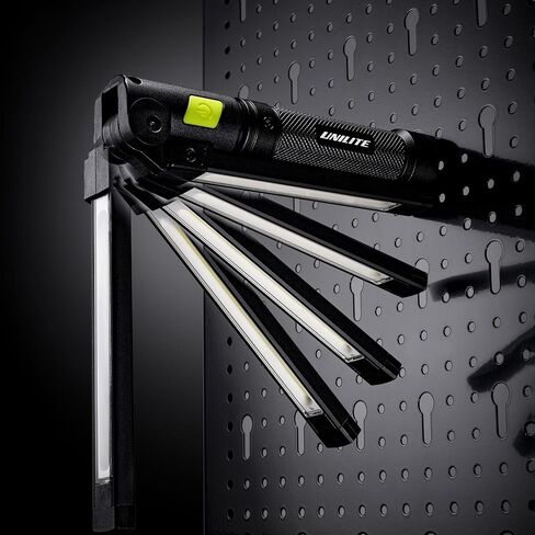 Unilite IL-425R مصباح عمل LED قابل لإعادة الشحن للجيب 425 لومن، ضوء فحص مغناطيسي قابل للطي، شحن USB-C، مقاوم للصدمات، جسم ألومنيوم صغير الحجم in Saudi Arabia