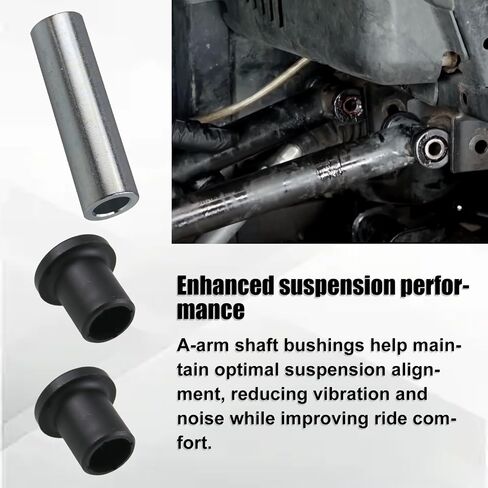 طقم استبدال جلبة ذراع التحكم A-Arm/UHMW عالي التحمل من RYANSTAR RACING متوافق مع 2010-2014 Polaris Ranger XP 800 يستبدل AAB-P-RAN-K2-002 in Kuwait