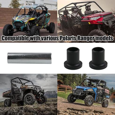 طقم استبدال جلبة ذراع التحكم A-Arm/UHMW عالي التحمل من RYANSTAR RACING متوافق مع 2010-2014 Polaris Ranger XP 800 يستبدل AAB-P-RAN-K2-002 in Kuwait