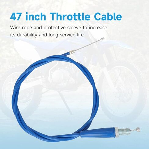 Folding Clutch Brake Lever Cable and 7/8" Throttle Handle Grips Kit Compatible with 110cc 125cc Pit Dirt Bike SSR Apollo RFZ DBX18 Taotao DB17 TTR Coolster M-125 Xmotos Motorcycle Parts Red in Kuwait