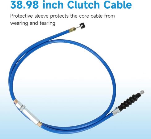 Folding Clutch Brake Lever Cable and 7/8" Throttle Handle Grips Kit Compatible with 110cc 125cc Pit Dirt Bike SSR Apollo RFZ DBX18 Taotao DB17 TTR Coolster M-125 Xmotos Motorcycle Parts Red in Kuwait
