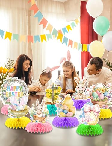 Graduation Centerpieces for Tables, 9Pcs Graduation Table Decorations, 3D Royal Blue Congrats Grad Honeycomb Centerpieces Table Toppers, Photo Props for Class of 2025 Grad Party Favors in Kuwait