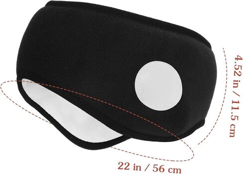 HOMSFOU Sleeping Earmuffs Sleep Earmuff Headband Sleeping Ear Muff Winter Ear Warmer Earmuff for Sleeping Sleep Ear Muffs Winter Women Sleep Mask in Kuwait