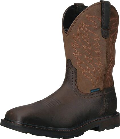 Ariat Men's Groundbreaker Wide Square Toe Waterproof Work Boot in Saudi Arabia