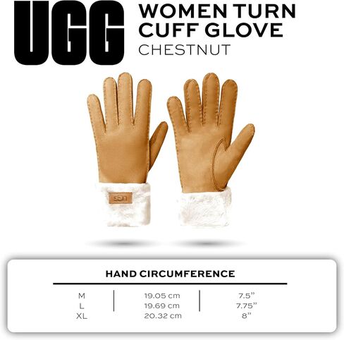 قفازات UGG النسائية المقاومة للماء من جلد الغنم in Kuwait