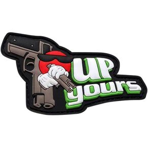 رقعة تكتيكية مستوحاة من الفكاهة المضحكة من Never Go [مطاط PVC ثلاثي الأبعاد - دعامة تثبيت الخطاف -PVT2] in Kuwait